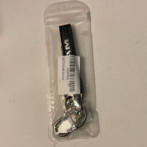 Dodge Ram Key Fob Keychain in Black Leather NWT - Picture 6 of 6